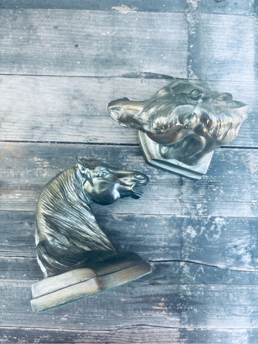 Vintage Horse book ends